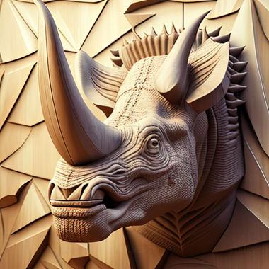 3D model Arrhinoceratops (STL)